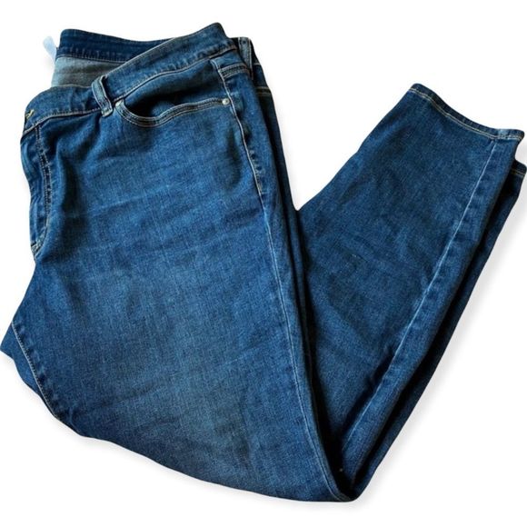 NWOT Lane Bryant Plus Size Deluxe Fit Low Rise Skinny Jeans 22 - Picture 2 of 3
